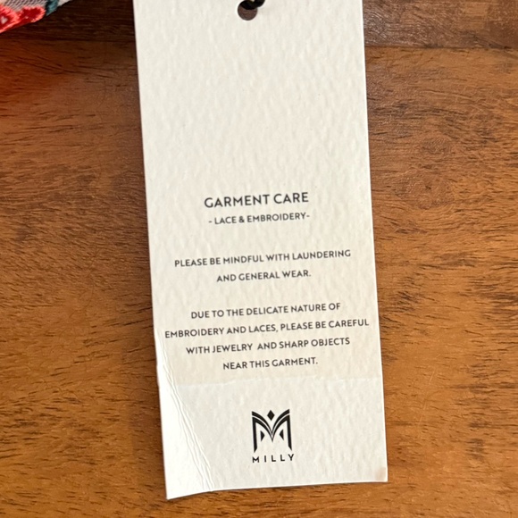 NWT Milly Penelope Floral Mesh Embroidered Dress - Picture 10 of 12